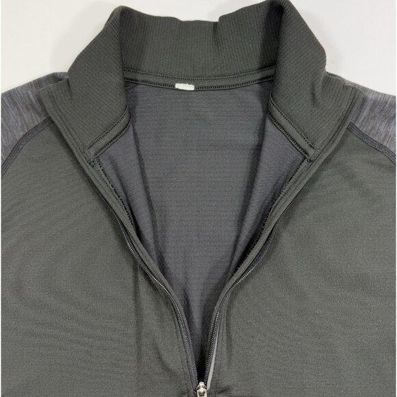 Lululemon Mens Metal Vent Tech 1/4 Zip Pullover Shirt Size Medium Black - Picture 3 of 12